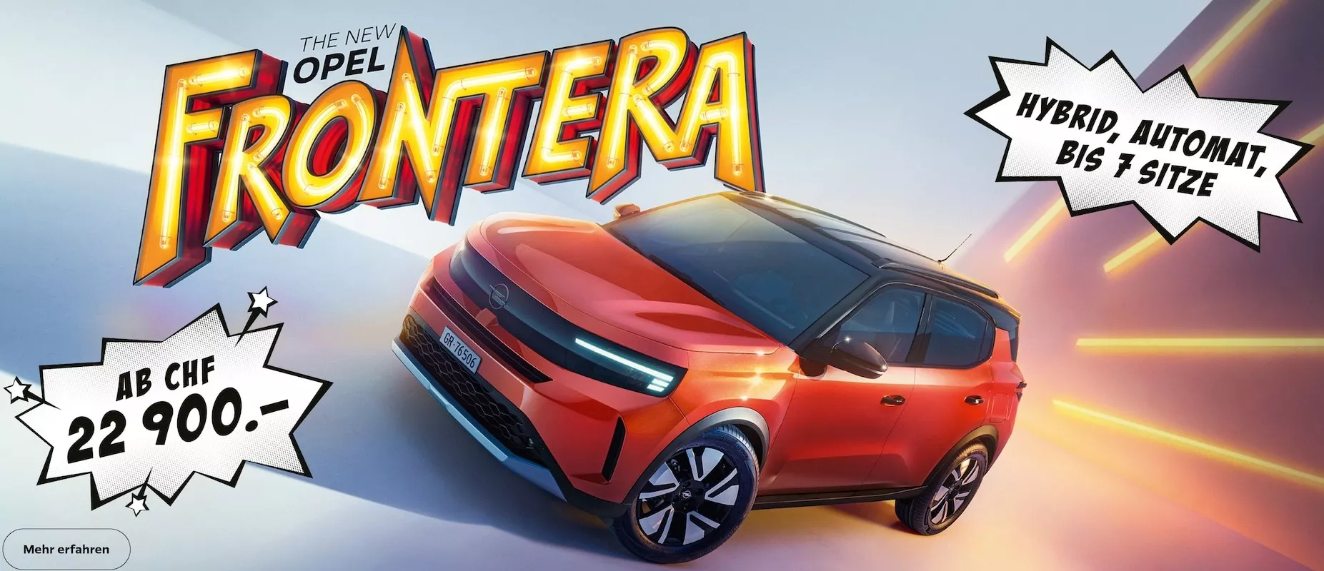 Der neue Opel Frontera Der neue Opel Frontera